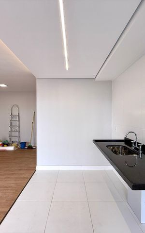 Apartamento para alugar com 109m², 3 quartos e 2 vagasCozinha