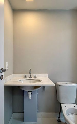 Apartamento para alugar com 109m², 3 quartos e 2 vagasBanheiro Suíte 1