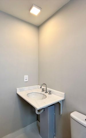 Apartamento para alugar com 109m², 3 quartos e 2 vagasBanheiro Suíte 1