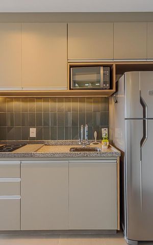 Studio à venda com 29m², 1 quarto e sem vagaCozinha