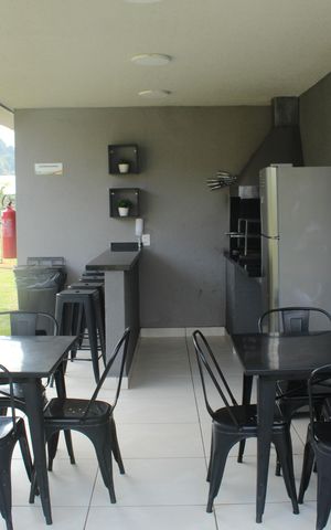 Apartamento para alugar com 56m², 2 quartos e 1 vagaÁrea gourmet