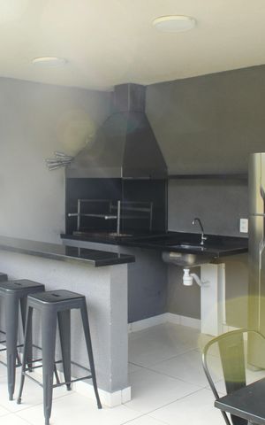 Apartamento para alugar com 56m², 2 quartos e 1 vagaÁrea gourmet