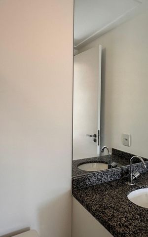 Apartamento à venda com 25m², 1 quarto e sem vaga Apartamento à venda com 25m², 1 quarto e sem vagaBanheiro social