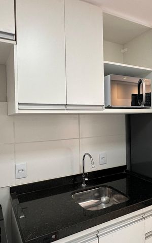 Apartamento à venda com 25m², 1 quarto e sem vaga Apartamento à venda com 25m², 1 quarto e sem vagaCozinha