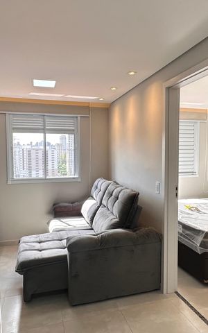 Apartamento à venda com 25m², 1 quarto e sem vaga Apartamento à venda com 25m², 1 quarto e sem vagaSala