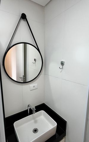 Apartamento à venda com 42m², 2 quartos e sem vaga Apartamento à venda com 42m², 2 quartos e sem vagaBanheiro Social