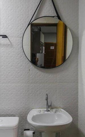 Studio para alugar com 29m², 1 quarto e sem vaga Studio para alugar com 29m², 1 quarto e sem vagaBanheiro