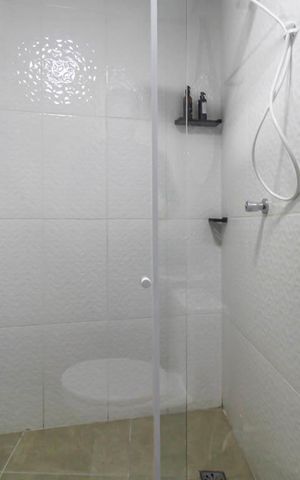 Studio para alugar com 29m², 1 quarto e sem vaga Studio para alugar com 29m², 1 quarto e sem vagaBanheiro