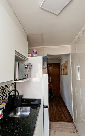 Apartamento à venda com 43m², 2 quartos e 1 vagaCozinha