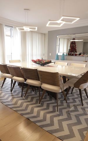 Apartamento à venda com 272m², 4 quartos e 3 vagas Apartamento à venda com 272m², 4 quartos e 3 vagasSala de Jantar