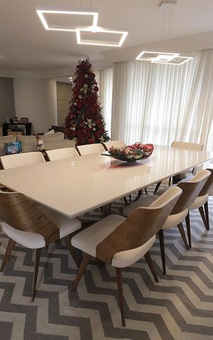 Apartamento à venda com 272m², 4 quartos e 3 vagas Apartamento à venda com 272m², 4 quartos e 3 vagasSala de Jantar