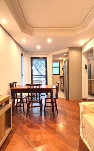 Apartamento para alugar com 36m², 1 quarto e 1 vaga Apartamento para alugar com 36m², 1 quarto e 1 vagaSala