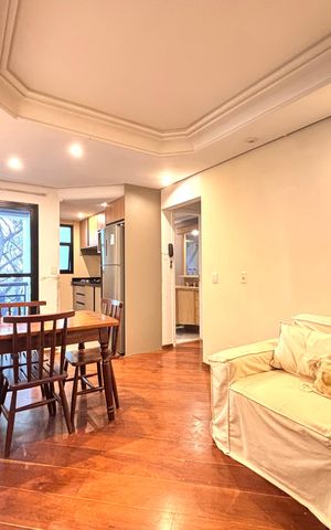Apartamento para alugar com 36m², 1 quarto e 1 vaga Apartamento para alugar com 36m², 1 quarto e 1 vagaSala