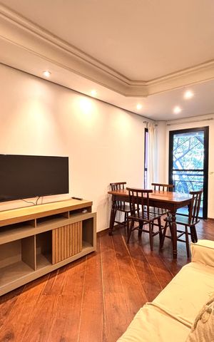 Apartamento para alugar com 36m², 1 quarto e 1 vaga Apartamento para alugar com 36m², 1 quarto e 1 vagaSala