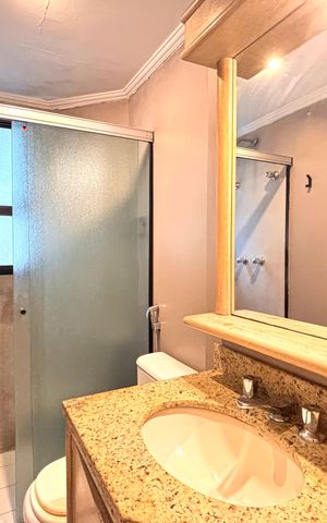 Apartamento para alugar com 36m², 1 quarto e 1 vaga Apartamento para alugar com 36m², 1 quarto e 1 vagaBanheiro
