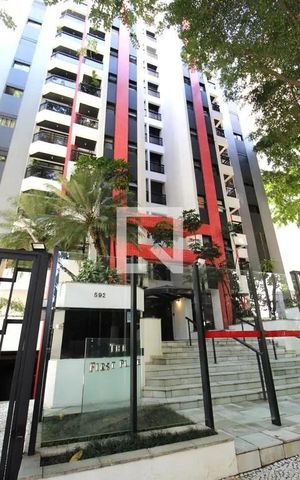 Apartamento para alugar com 36m², 1 quarto e 1 vaga Apartamento para alugar com 36m², 1 quarto e 1 vagaFachada