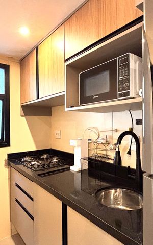 Apartamento para alugar com 36m², 1 quarto e 1 vaga Apartamento para alugar com 36m², 1 quarto e 1 vagaCozinha