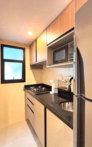 Apartamento para alugar com 36m², 1 quarto e 1 vaga Apartamento para alugar com 36m², 1 quarto e 1 vagaCozinha