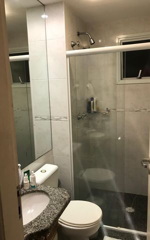 Apartamento à venda com 68m², 2 quartos e 2 vagas Apartamento à venda com 68m², 2 quartos e 2 vagasBanheiro