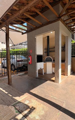 Apartamento para alugar com 45m², 2 quartos e 1 vaga Apartamento para alugar com 45m², 2 quartos e 1 vagaÁrea comum - Churrasqueira