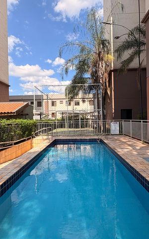 Apartamento para alugar com 45m², 2 quartos e 1 vaga Apartamento para alugar com 45m², 2 quartos e 1 vagaÁrea comum - Piscina