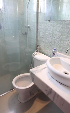 Apartamento à venda com 57m², 2 quartos e 1 vagaBanheiro