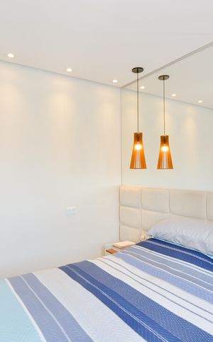 Apartamento à venda com 127m², 2 quartos e 2 vagasQuarto 2 - Suíte