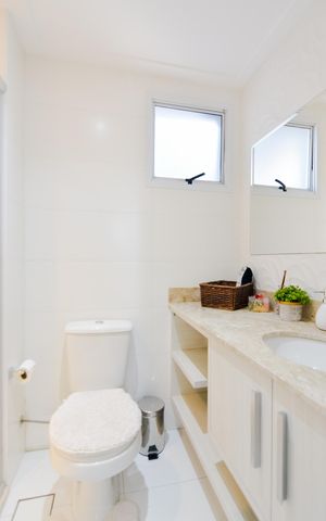 Apartamento à venda com 127m², 2 quartos e 2 vagasBanheiro Social