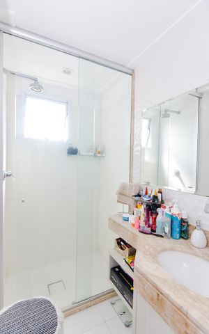 Apartamento à venda com 127m², 2 quartos e 2 vagasBanheiro da Suíte
