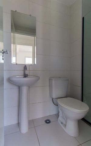 Apartamento para alugar com 38m², 2 quartos e sem vaga Apartamento para alugar com 38m², 2 quartos e sem vagaBanheiro