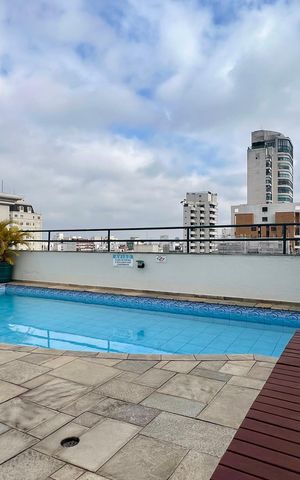 Apartamento à venda com 36m², 1 quarto e 1 vagaPiscina