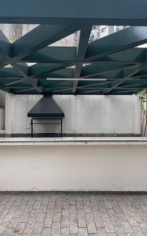 Apartamento à venda com 36m², 1 quarto e 1 vagaChurrasqueira