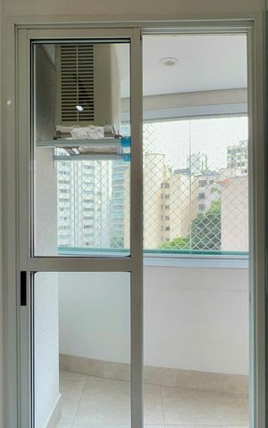 Apartamento à venda com 36m², 1 quarto e 1 vagaVaranda