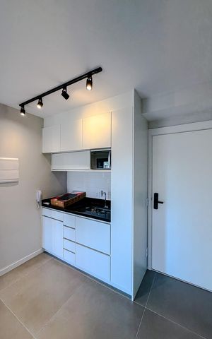 Studio para alugar com 36m², 1 quarto e sem vaga Studio para alugar com 36m², 1 quarto e sem vagaCozinha