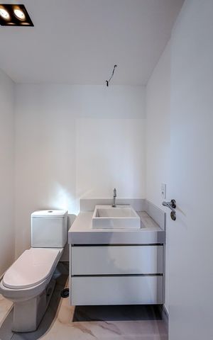 Studio para alugar com 36m², 1 quarto e sem vaga Studio para alugar com 36m², 1 quarto e sem vagaBanheiro
