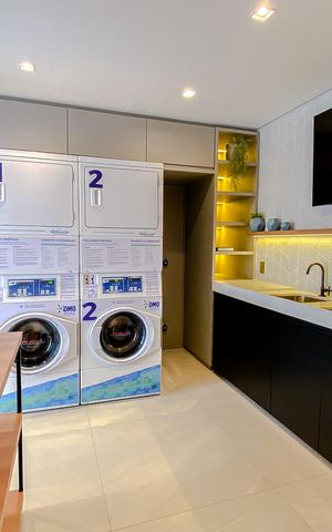 Studio para alugar com 36m², 1 quarto e sem vagaLavanderia