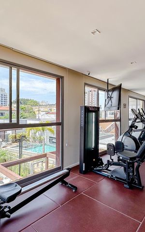 Studio para alugar com 36m², 1 quarto e sem vagaÁrea comum - Academia