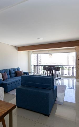 Apartamento para alugar com 107m², 3 quartos e 2 vagasSala