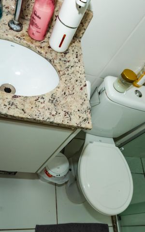 Apartamento à venda com 68m², 1 quarto e 1 vagaBanheiro social 