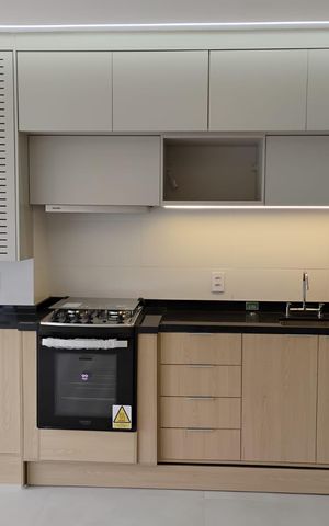 Apartamento à venda com 51m², 1 quarto e 1 vaga Apartamento à venda com 51m², 1 quarto e 1 vagaCozinha