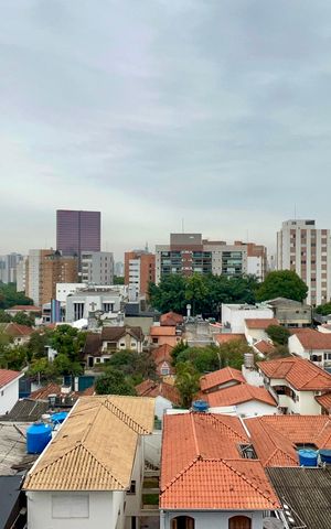 Studio para alugar com 23m², 1 quarto e sem vaga Studio para alugar com 23m², 1 quarto e sem vagaVista da Varanda