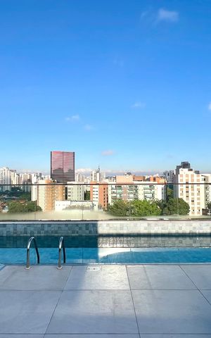 Studio para alugar com 23m², 1 quarto e sem vaga Studio para alugar com 23m², 1 quarto e sem vagaPiscina