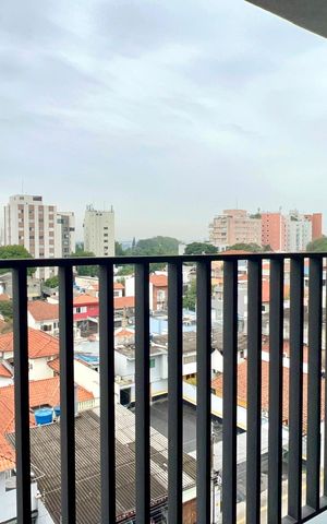 Studio para alugar com 23m², 1 quarto e sem vaga Studio para alugar com 23m², 1 quarto e sem vagaVaranda