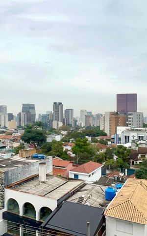 Studio para alugar com 23m², 1 quarto e sem vaga Studio para alugar com 23m², 1 quarto e sem vagaVista da Varanda