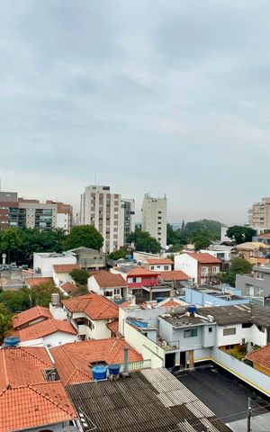 Studio para alugar com 23m², 1 quarto e sem vaga Studio para alugar com 23m², 1 quarto e sem vagaVista da Varanda