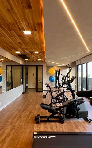 Studio para alugar com 23m², 1 quarto e sem vaga Studio para alugar com 23m², 1 quarto e sem vagaAcademia