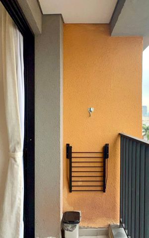 Studio para alugar com 23m², 1 quarto e sem vaga Studio para alugar com 23m², 1 quarto e sem vagaVaranda