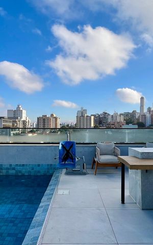 Studio para alugar com 23m², 1 quarto e sem vaga Studio para alugar com 23m², 1 quarto e sem vagaPiscina