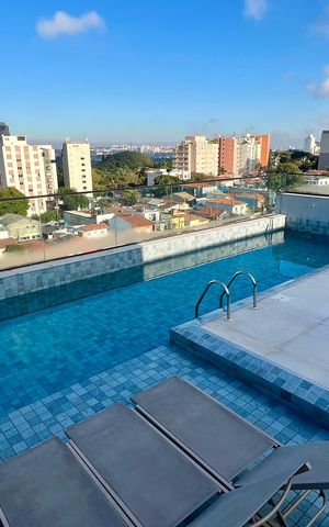 Studio para alugar com 23m², 1 quarto e sem vaga Studio para alugar com 23m², 1 quarto e sem vagaPiscina