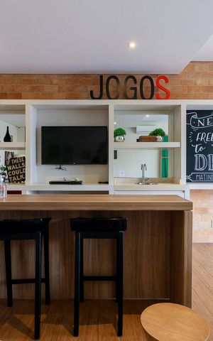 Apartamento para alugar com 42m², 1 quarto e 1 vaga Apartamento para alugar com 42m², 1 quarto e 1 vagaÁrea Comum